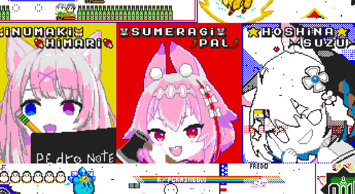 WactorCanvas's tweet photo. #SumeragiPal #Palarte
Now a Pixelart of Pal-chan made by many Shadow PALadins on Pixelcanvas. 
Thank you Pal for always sharing your cuteness with us

[Here]
https://t.co/Ern8px0slX
There are some 18+ art on this website, be careful https://t.co/EeeWTUVhBK
