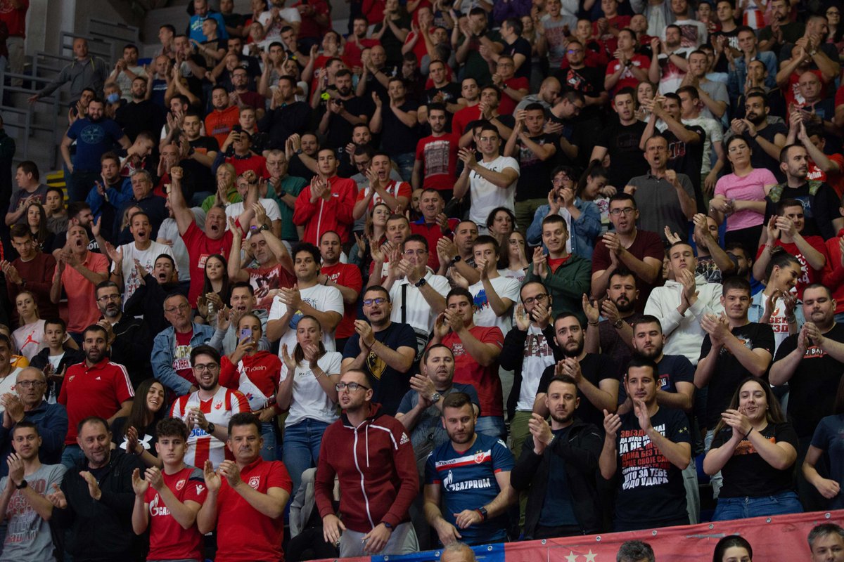 KK Crvena zvezda Meridianbet tweet media