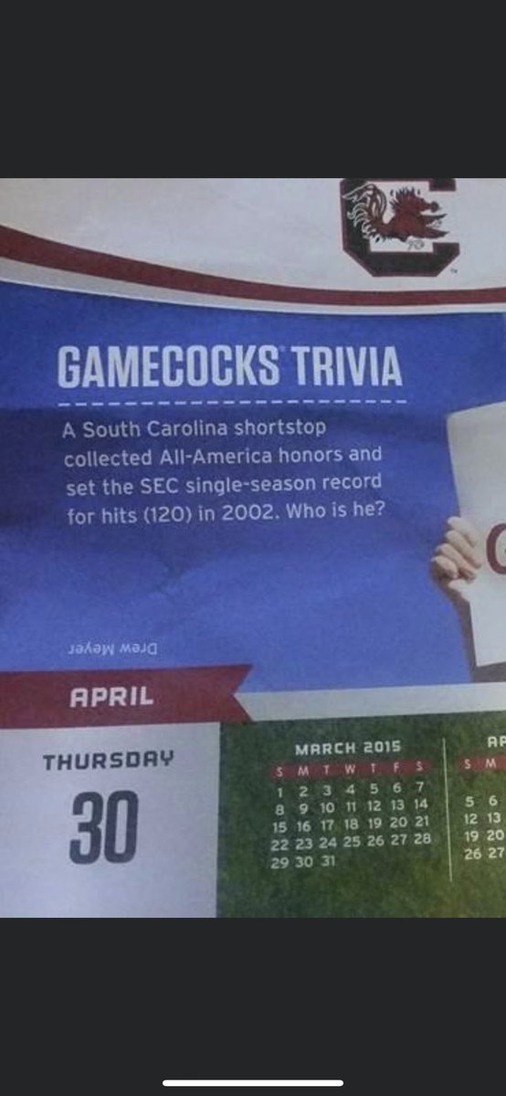 Hard to believe but my SEC record of 120 hits in a single season from 20 years ago still stands today. Not gonna lie, I kinda like holding on to that one. To break it, you need to average 1.62 hits per game and play 75 games. It’s going to take a lot of luck and hustle to beat it