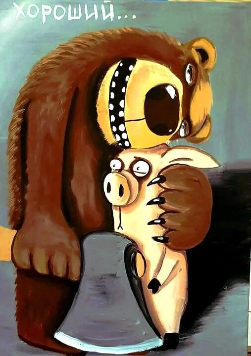 Найдите в двух картинках 7 отличий! 🤔😂