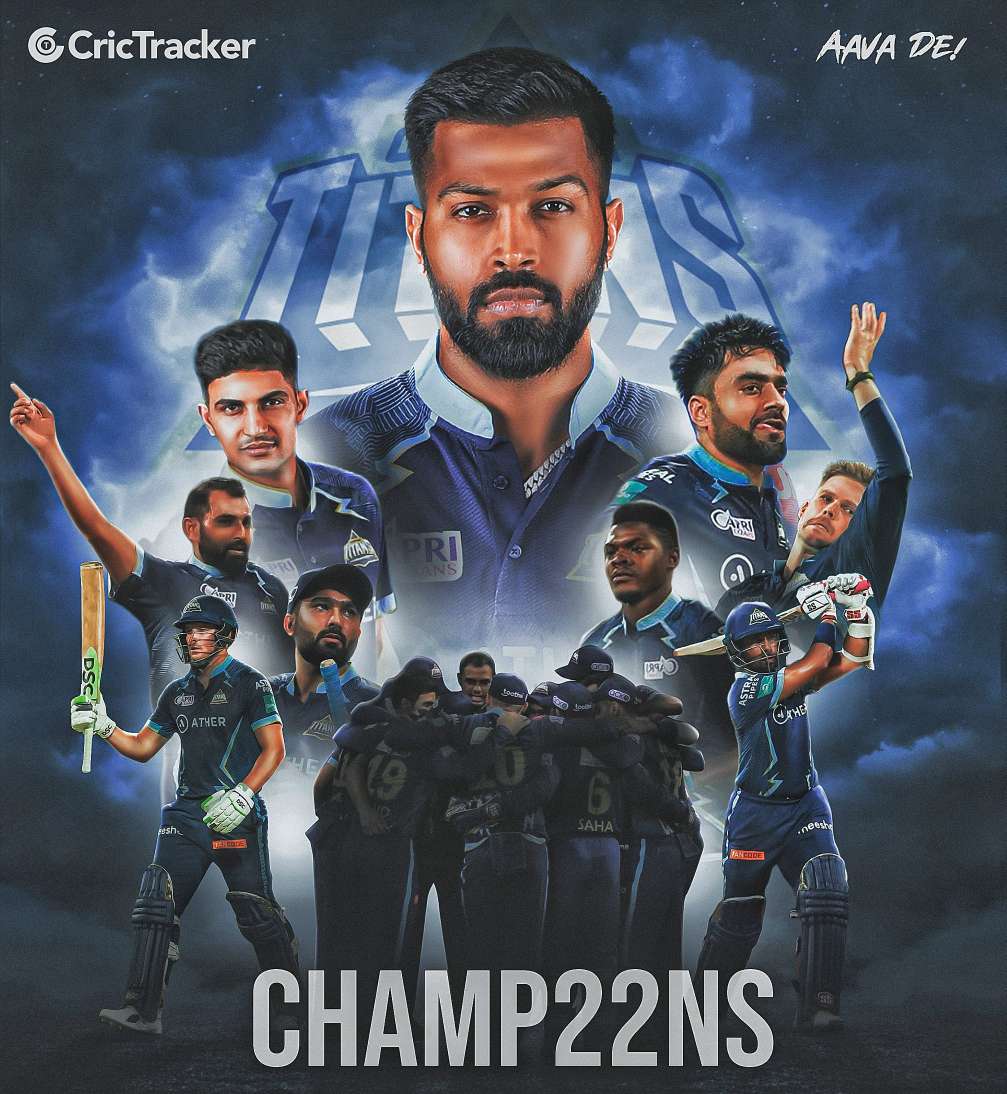 Congratulations <a href="/gujarat_titans/">Gujarat Titans</a> on winning ur first trophy.!!💙 Never thought this team will win it well done
#GujaratTitans #Aavade #IPL2022