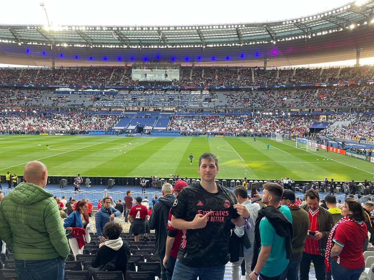 chutyvk's tweet photo. Unas imágenes de mi viaje a Paris para ver al Real Madrid ganar su Champions número 14! 🏆🔥

Muchas gracias @PlayStationES por invitarme a vivir esta experiencia irrepetible ❤️

#UCLfinal https://t.co/Vjsj6ECPWB