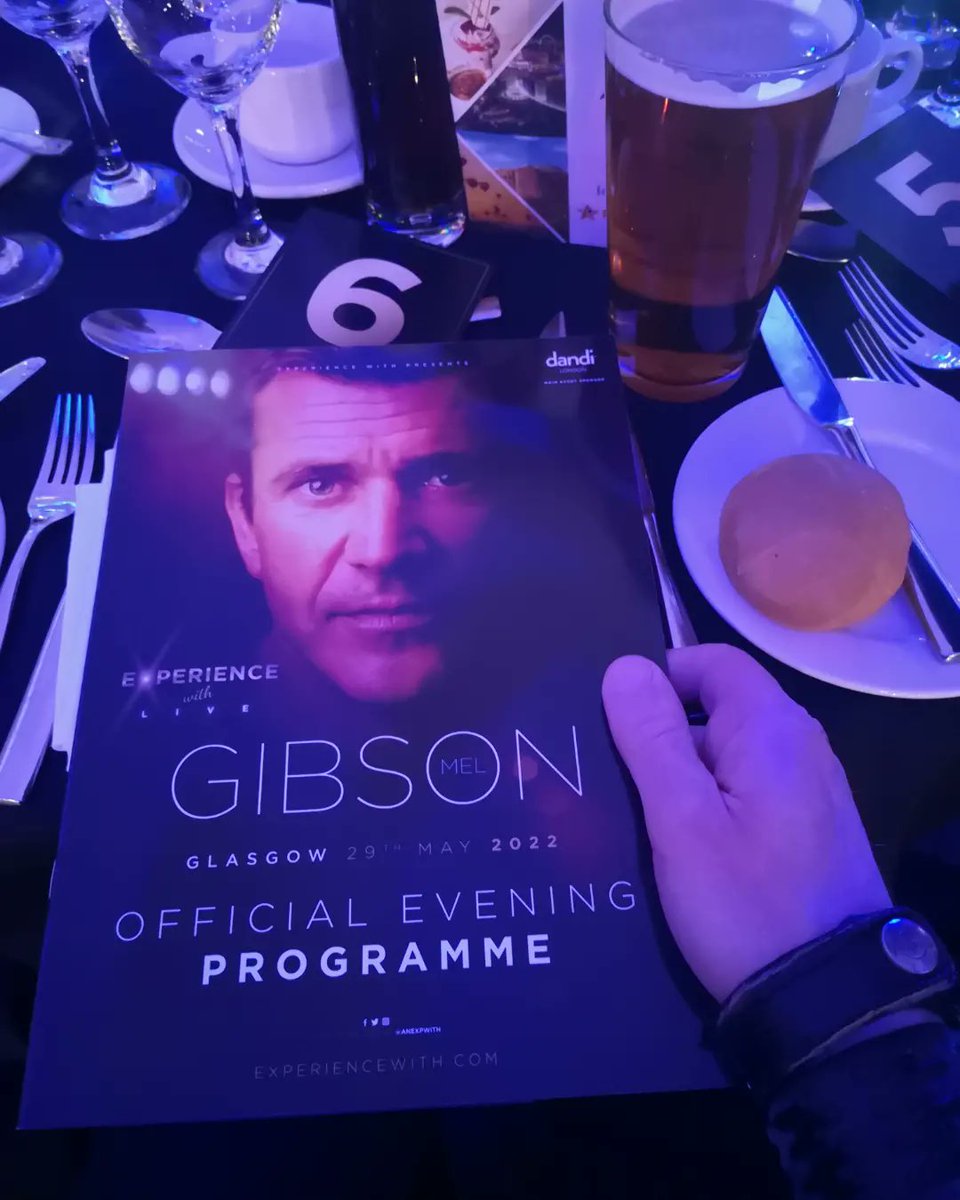 ScottMcC78's tweet photo. Finally it's happening, Mom's 60th belated Birthday present! MEL GIBSON #experiencewithlive #anexperiencewith @AnExpWith #melgibson https://t.co/THWJ4QL55P