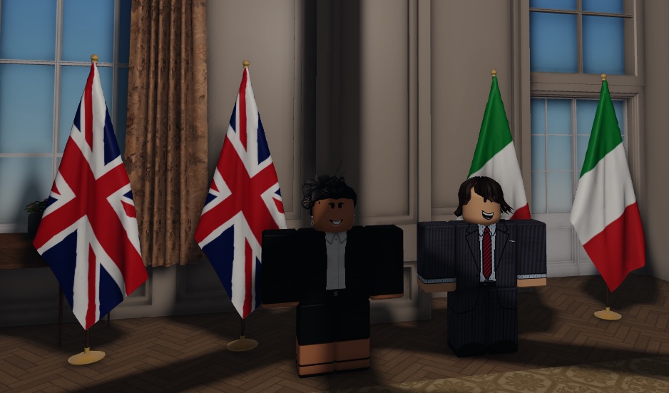 Tonight, the deputy Ambassador to Italy has delivered the letter of credence to the Italian Premier and subsequently gave him a tour of the Downing Street 10 residence and sat down to discuss a range of ideas and laid out a plan to foster our relationship.