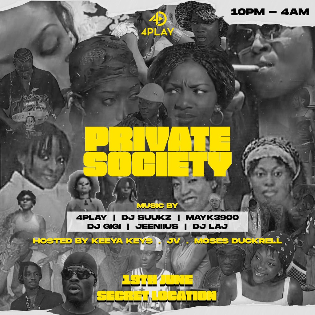 We LIT !!! Spinning all unreleased tunes and bangers produced by 4PLAY🤷🏾‍♂️ 

Link in bio🔗