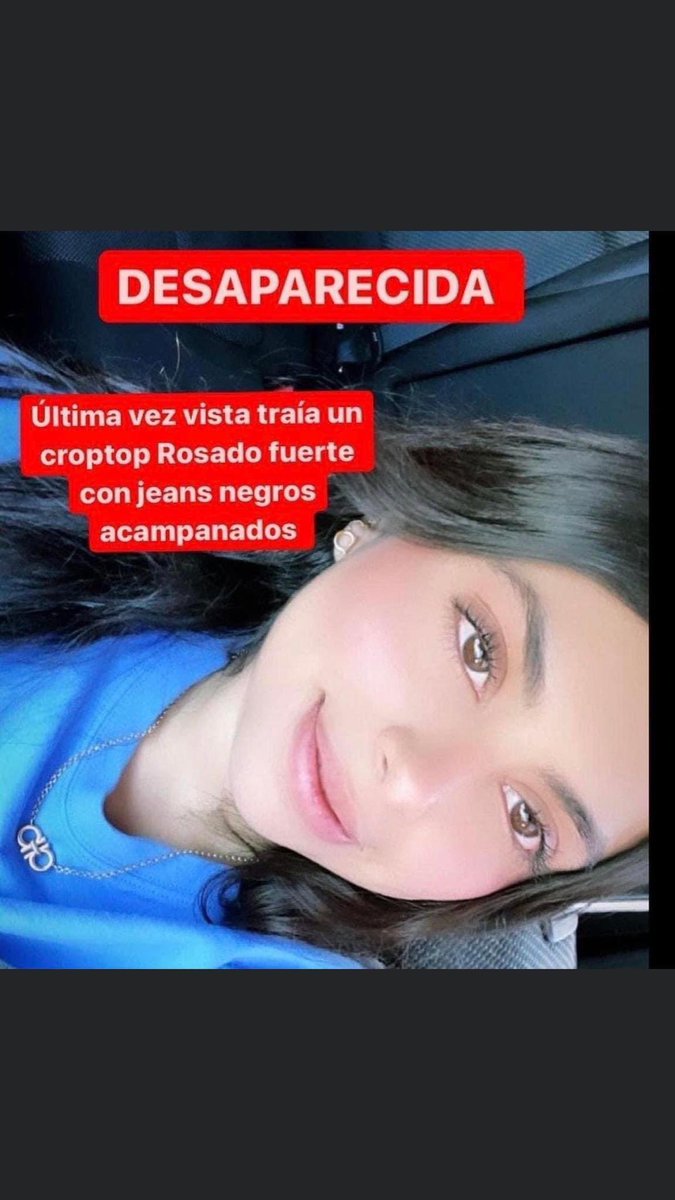 endaira05's tweet photo. @GomezzzDannaaa Es increíble y no, es la realidad diaria de las jóvenes mexicanas.
@EnriqueAlfaroR @FiscaliaJal @Busqueda_MX @lopezobrador_ @SSeguridadJal @SSPCMexico @FGRMexico @desaparecidoFGR @GN_MEXICO_ Danna busca a su hermana Ana Michelle Gómez, la secuestraron ayer. ¿Pueden hacerse cargo? https://t.co/bVSO5VWKEH
