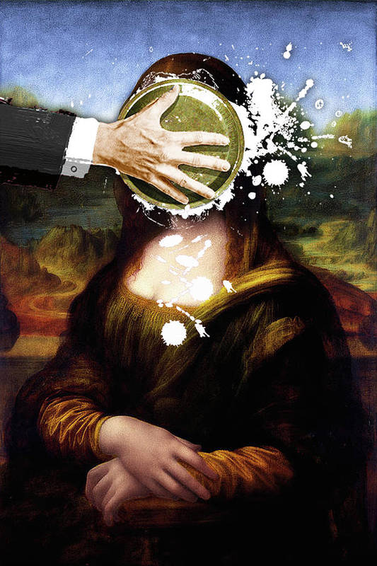 Lo que ha ocurrido esta tarde en el <a href="/MuseeLouvre/">Musée du Louvre</a> ya lo adelantó <a href="/RubinoCreative/">Tony Rubino, Artist</a>