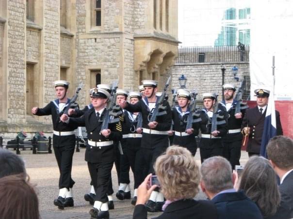 I recently came across this photo of my last Divisions ceremony at HMS President in 2009. Great memories of serving with the Royal Navy Reserves!