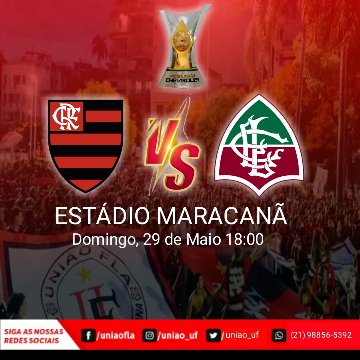 uniao_uf's tweet photo. 🔴⚫ HOJE TEM FLAMENGO🔴⚫
.
.
Quer conhecer a UNIÃO FLA. Entre em contato com o link na Bio 🔥
.
.
#flamengo #crf #uniaofla #uf #hojeamanhaesempre  #unidospeloflamengo #desde2014 #aondeestiverestarei https://t.co/Qtx3ekMhgJ