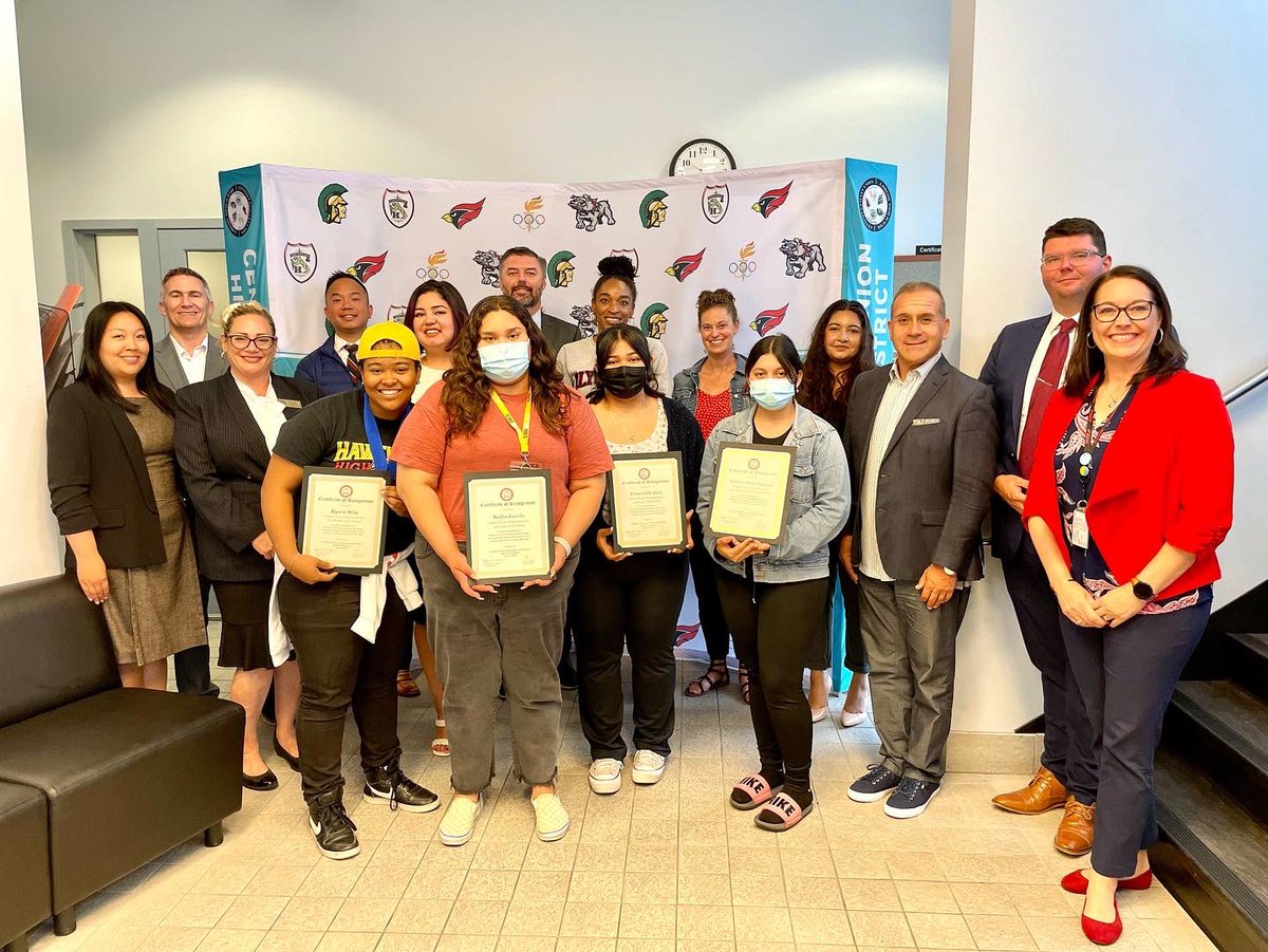 CVUHSD (@cvuhsd) on Twitter photo Tuesday’s Board meeting, the last of the school year, was a night full of recognitions! This first group of recognitions shown includes: the <a href="/LawndaleHSROCKS/">Lawndale High School</a> Girls Basketball Team for winning the state championship; the <a href="/HHSCougars/">Hawthorne High</a> Academic Decathalon team for earning 7 medals; Tuesday’s Board meeting, the last of the school year, was a night full of recognitions! This first group of recognitions shown includes: the <a href="/LawndaleHSROCKS/">Lawndale High School</a> Girls Basketball Team for winning the state championship; the <a href="/HHSCougars/">Hawthorne High</a> Academic Decathalon team for earning 7 medals;