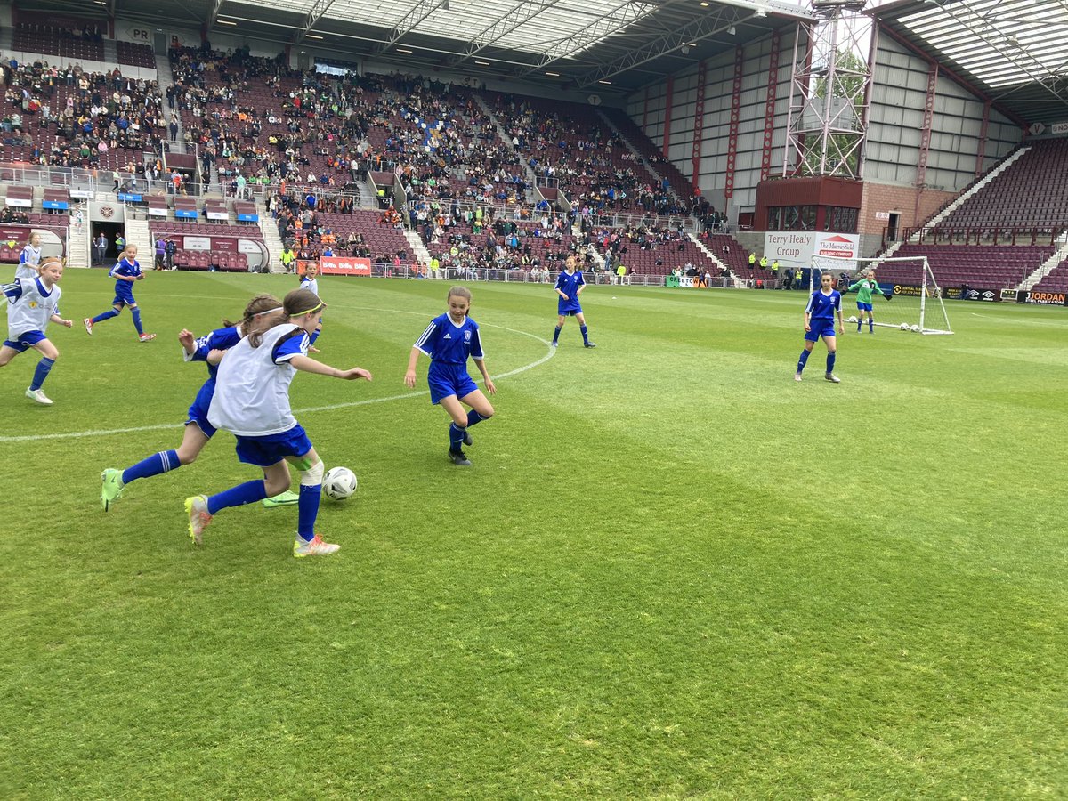 ScotFASouthEast's tweet photo. Regional Performance Squads |
A half time game for the girls at todays @Biffa #ScottishWCupFinal
#CupFinalFever https://t.co/bOP2zrXxEV