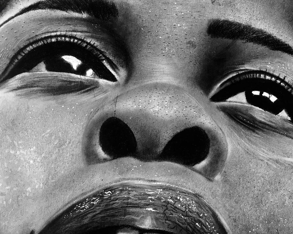 Ponmzie_art's tweet photo. 2021 Throwback
Title- Hope
Medium - Pencil on paper
Size - 24 by 17
#art #portrait #portraits #drawing #drawthisinyourstyle #drawthisshu #FolloForFolloBack #follobackforfolloback https://t.co/tUCC4QJQmQ