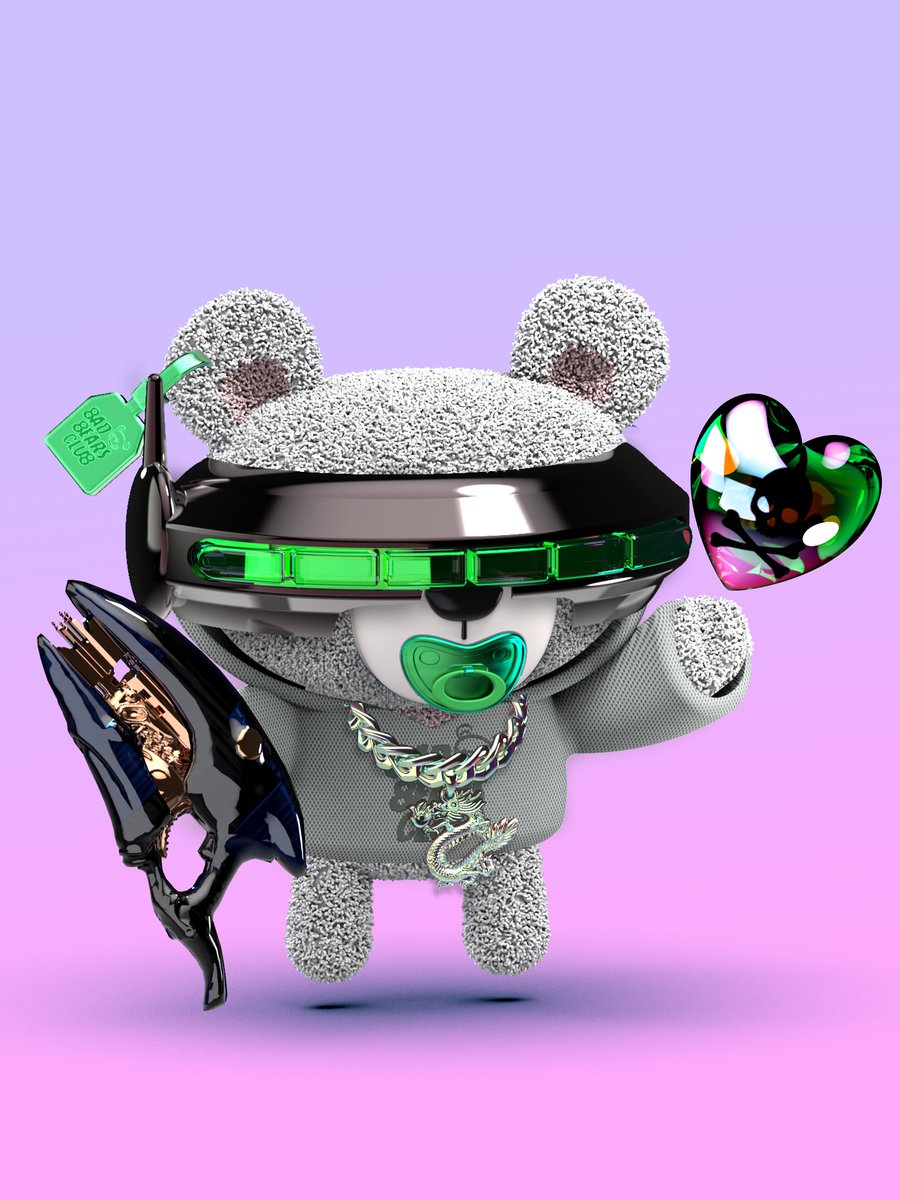 Sidious Sloane - the Metaverse bounty hunter. Don't try to hide he's already looking right through you. ☢️

Get on our Gold List! 🪙
Mint Dates 👉discord.gg/badbearsclub

#NFTs #NFTCommunity #NFT #NFTdrop #NFTdrops #Ethereum #ETH #OpenSeaNFT #airdrop