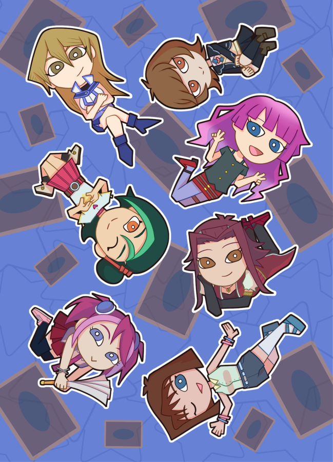 penguinidolart's tweet photo. Totally forgot to share my full works for @YGOLadies zine! Check out the digital and leftover sales~ https://t.co/pfAGmShfKz