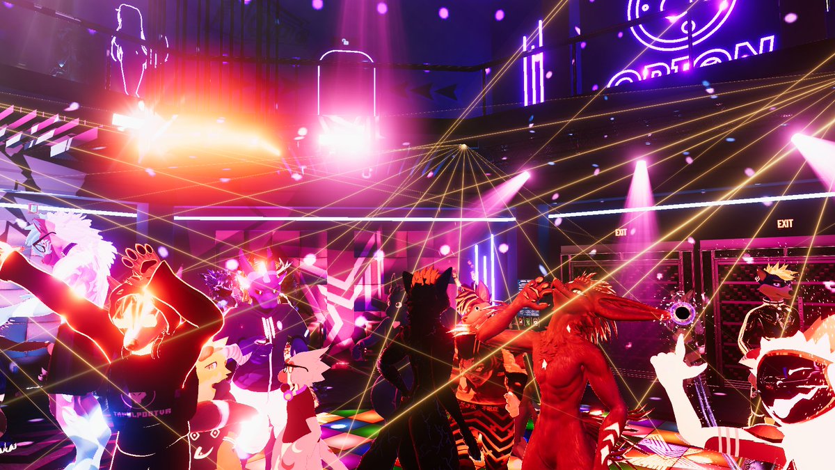 ChevronTheWolf's tweet photo. #vrchat #PlaceholderClub @PlaceholderClub @OrionVRClub #cluborion #PHC #freefirefriday2 #fff2 @itsdjflix
I got personally invited to Free Fire Friday 2 by ItsFlix, my first rave in VR!
@TafelPootVR @JohCaw @ArvotheBlueJay https://t.co/VvOCKAoe8B