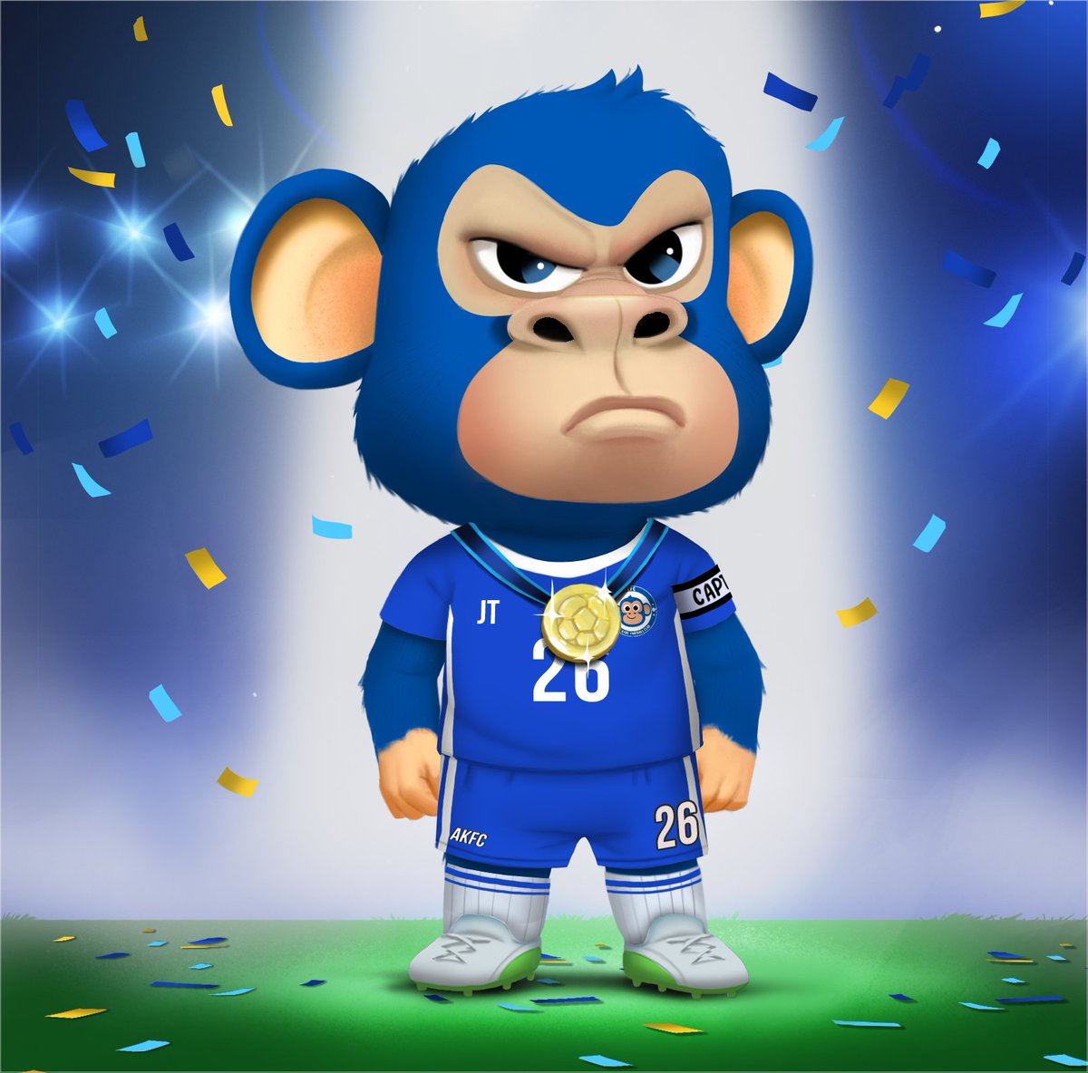 Wonderful trip with my legendary JT26
Thx <a href="/VictoriorCG/">Victorior</a> for this design. 
Thx to Captain JT <a href="/JohnTerry26/">John Terry</a> for this autographed jersey. 
The journey has just begun, towards the world cup and many other things thanks to this wonderful legendary.
<a href="/InterMetaFC/">Inter Meta FC</a> <a href="/_JSNFT/">JS</a> <a href="/ApeKidsClub/">Ape Kids Club</a>