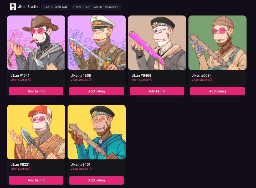 Am I doing this right? Entry around 4.2 sol and almost all are Epic, show me how strong the community is🔥 JIGMI

Following back everyone with @JIKANSTUDIOS pfp

#JIGMI 
#JIKAN