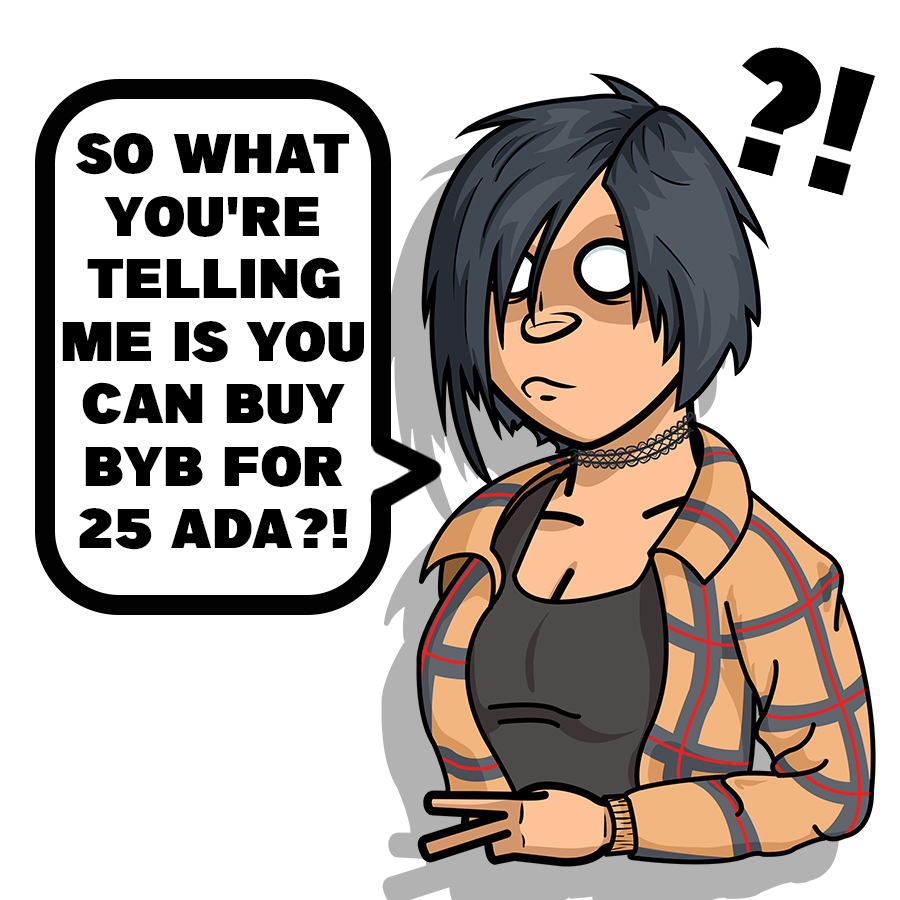 Yeah that's right Val, owning a Backyard Boyz Cnft is just 25 $ada each.
Big vote's coming up soon also, you get airdrops just for holding and well as extra votes per Nft owned on our comic and project decisions!
What a deal
#cnft #CNFTCollection #CNFTCommunity #nft #NFTCommunity