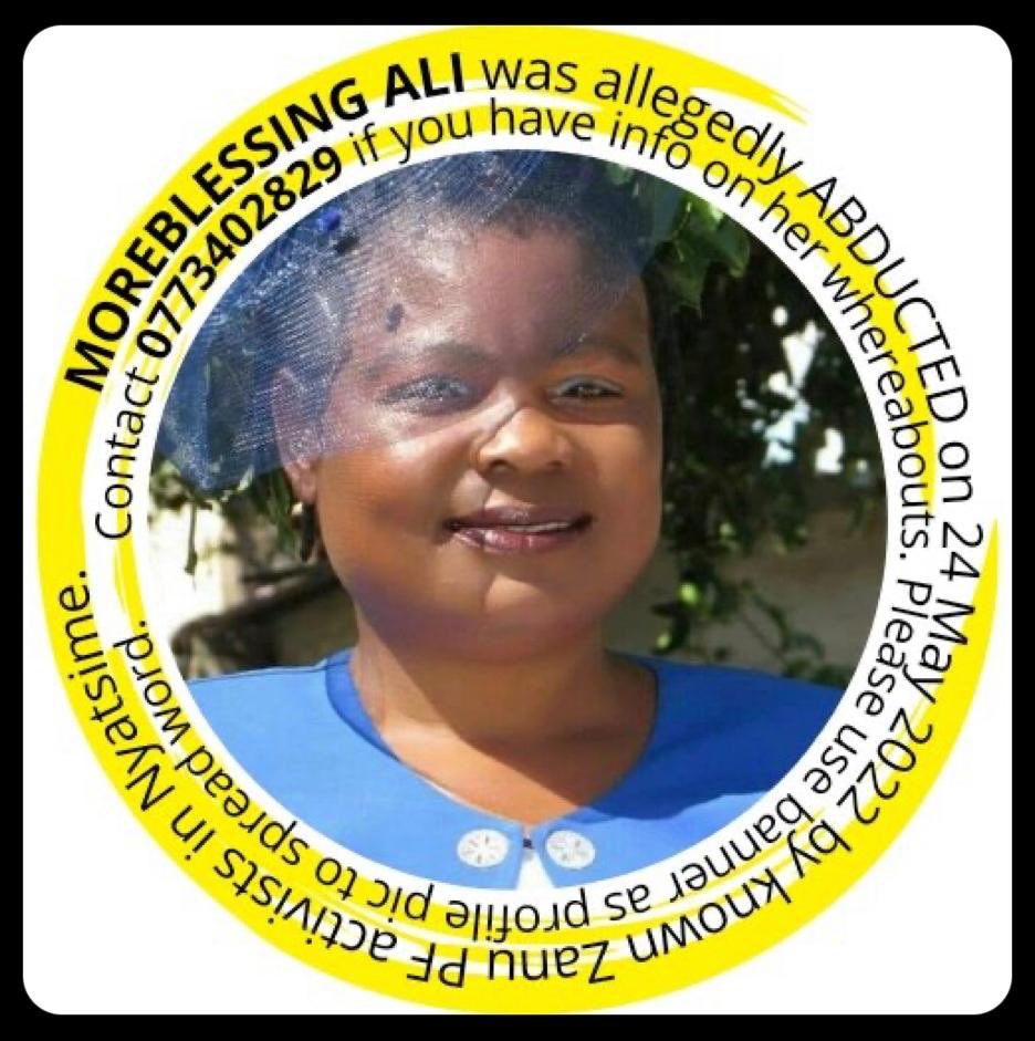 #FreeMoreblessingAliNow