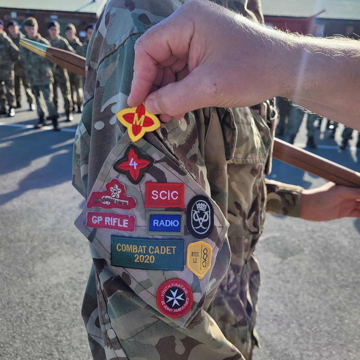 Busy weekend training with lots of star passes, promotions  and  adults receiving  the Cadet Force Medal.
#onwardsandupwards.
<a href="/ArmyCadetsNTA/">Army Cadets National Training Adviser</a> <a href="/east_mids_rfca/">East Midlands Reserve Forces & Cadets Association</a> <a href="/IanSackree/">Ian Sackree</a>