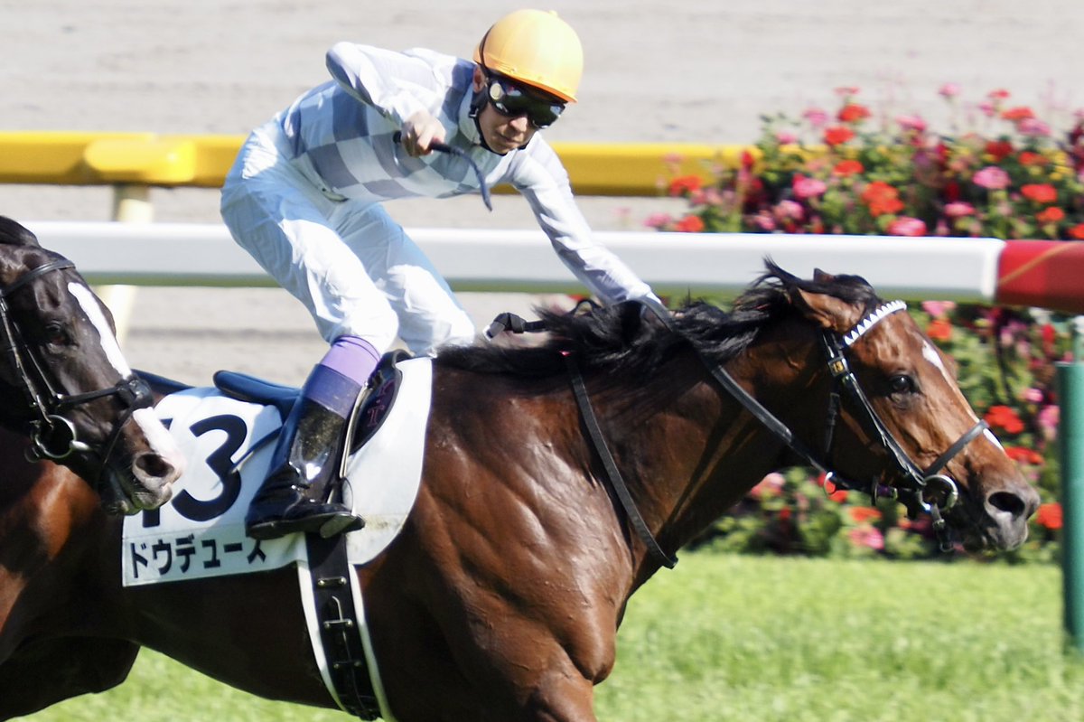 Hommane1978's tweet photo. 競馬場で見る武豊騎手のダービー制覇は3度目。スペシャルウィーク、キズナ、ドウデュース。豊マジックでしたね。

#武豊 #ドウデュース https://t.co/xQNFRyKoln