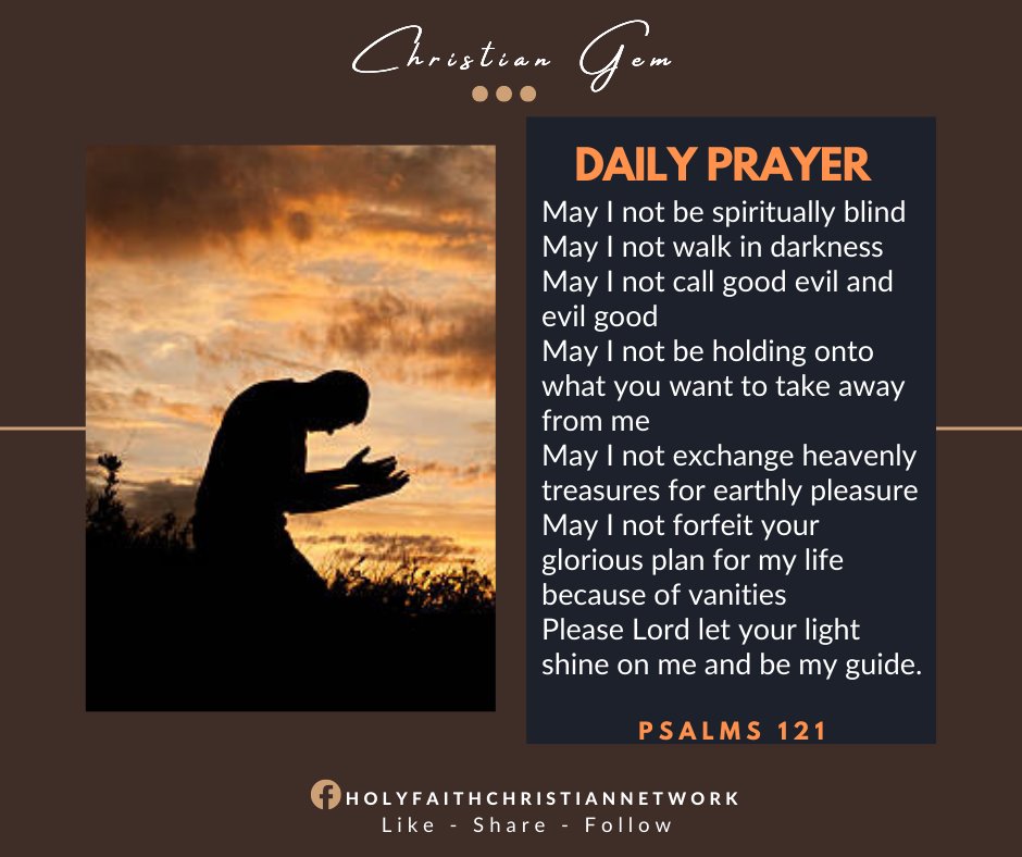 kayodex29's tweet photo. The Daily Prayer of a Purpose-Driven Believer
#ChristianGEM https://t.co/pD00gk8Ynd