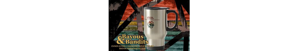 BayousnBandits's tweet photo. “Beware the Couyon!” the Darkness cackled as Lafitte’s lifeless flesh was dragged from the bluff into the abysmal bayou below...

Bayous &amp; Bandits #RPG BUY GEAR , and get early access and FREE Players Guide!  #GulfCoast #Tabletopgames #OGL 
https://t.co/TqpintkguT https://t.co/J4VpQTmueF