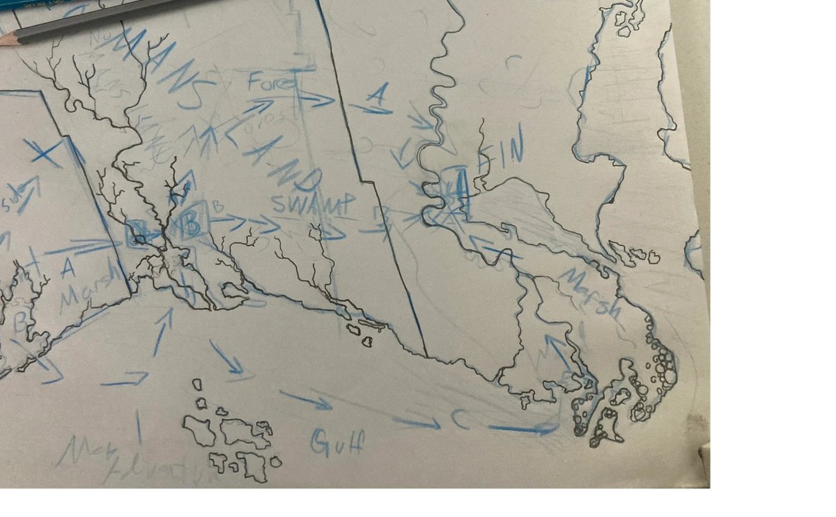 BayousnBandits's tweet photo. “Beware the Couyon!” the Darkness cackled as Lafitte’s lifeless flesh was dragged from the bluff into the abysmal bayou below...

Bayous &amp; Bandits #RPG BUY GEAR , and get early access and FREE Players Guide!  #GulfCoast #Tabletopgames #OGL 
https://t.co/TqpintkguT https://t.co/J4VpQTmueF