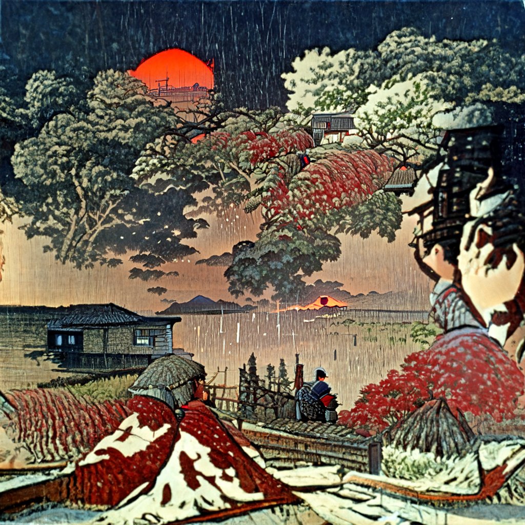 We are launching our AI-Art series named “Haiku Poems” in June on <a href="/rarible/">Rarible</a> 

Visit our Rarible page and discover the complete project on our website: gigantic-art.com

"The clear day in the rainy season. The madder red of the twilight appeared. And vanished instantly."