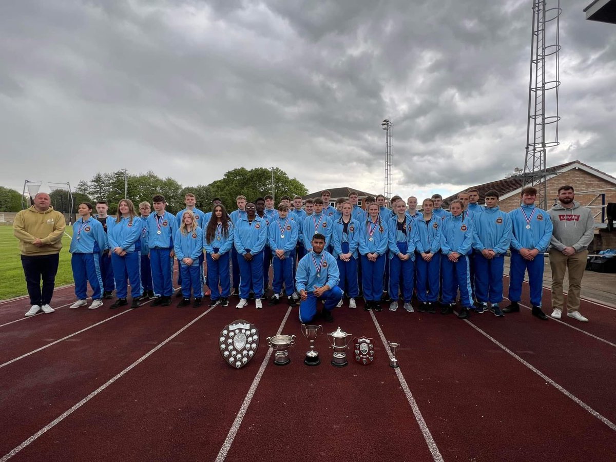 Exceptionally well done to the cadets who represented the Wing today at Regional Athletics… we won !