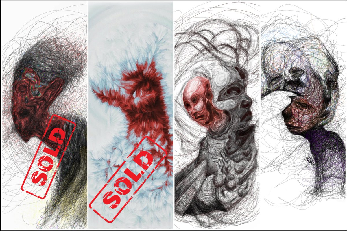 shahparism's tweet photo. ♦️Momentary Feeling♦️
.
🎨 8 pieces are available on this collection on @foundation and 7 pieces sold
🩸I always try to draw my momentary feelings
🏆I will have a giveaway for buyers soon
⛓️Link in comment 
#nft #Benjaminbitcoin #OGCollective 
@BenjaminBitcoin @unchained_ninja https://t.co/RWcpUgvXH9