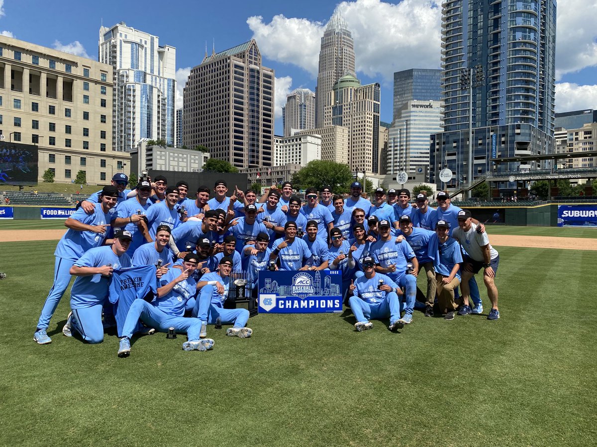 Your 2022 ACC Tournament champion ⁦<a href="/DiamondHeels/">Carolina Baseball</a>⁩
