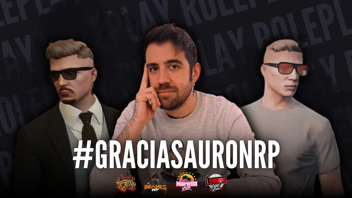 InfoAuron's tweet photo. ¡Muchas gracias @auronplay por todas estas temporadas de roleplay que nos has dado! Nos hemos reído, hemos estado nerviosos y lo hemos pasado genial viéndote! Te lo agradecemos mucho. #GraciasAuronRP 🤍. https://t.co/AvohCpuvC2