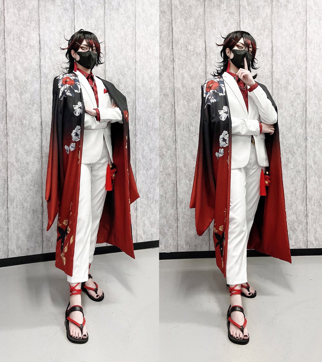 yui930_log's tweet photo. [Cosplay] Day 1&amp;2 - Vox Akuma https://t.co/PAtHfmkleN
