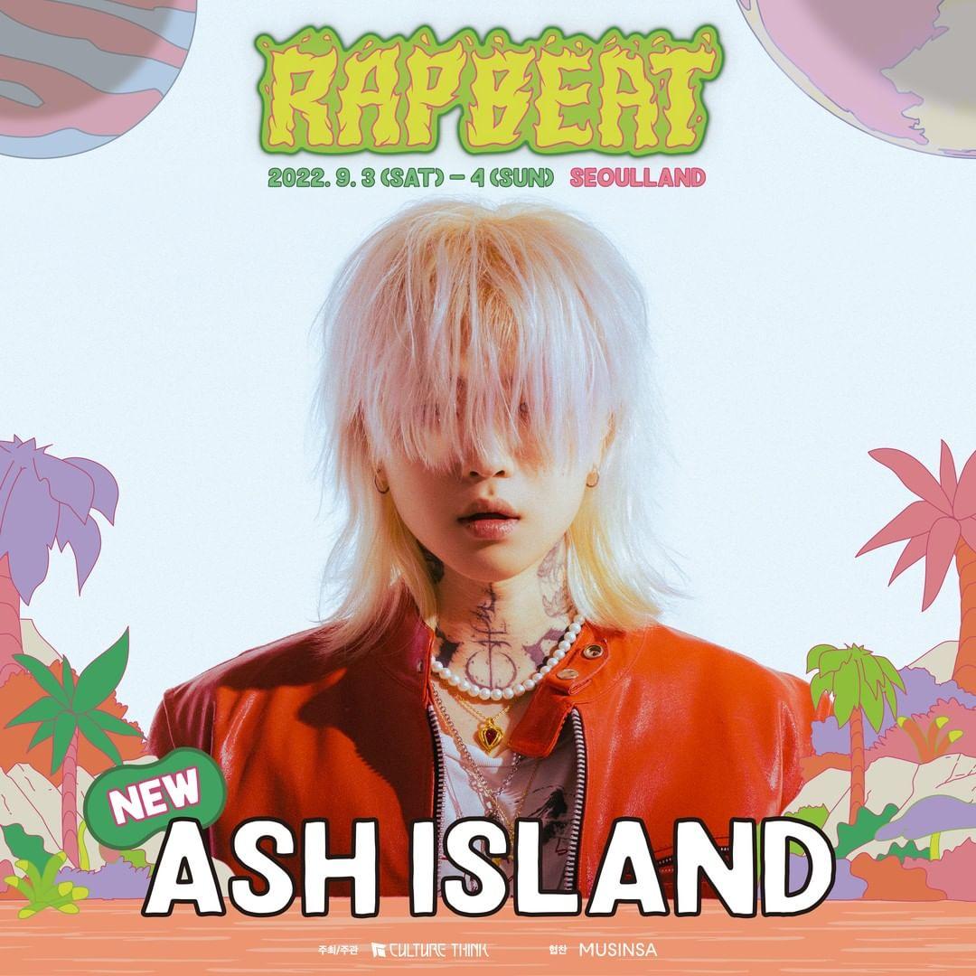 Ash Island 4 Eylül'de Rapbeat Festivali'nde performans sergileyecek.