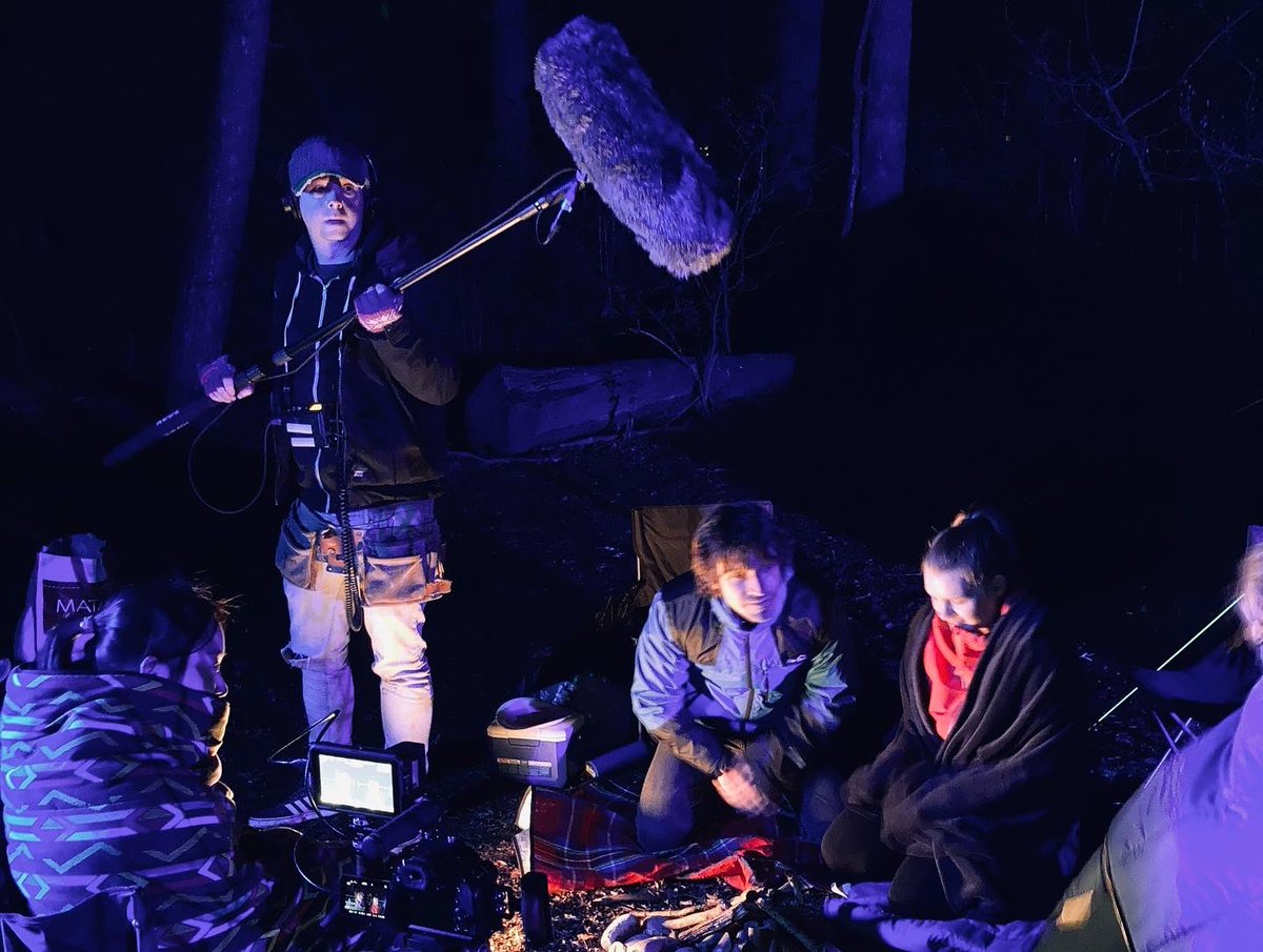 Ghost stories around the campfire - BTS production day 3 🎬

#BehindTheScenes #horrormovie #Comingsoon #horrorcommunity #HorrorFam