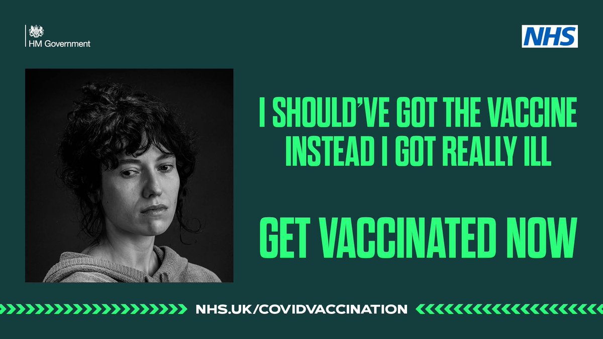 If you’re unvaccinated, you’re about 8 times more likely to be hospitalised with Covid-19 than if you’ve had both doses of the vaccine and the booster.

Get vaccinated now. Find out more at orlo.uk/k9cTE
