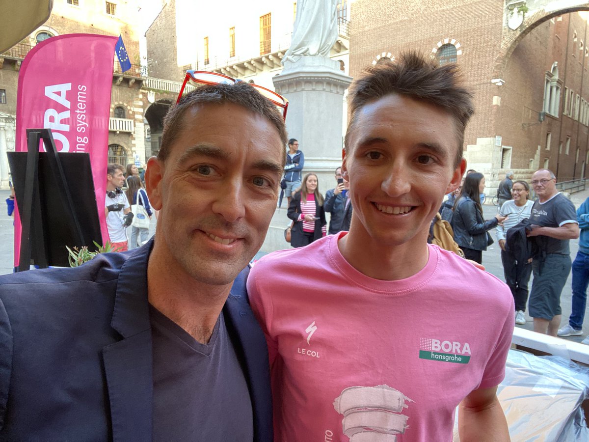 Very proud to see the first Australian (Jai Hindley) today win the famous Giro d'Italia cycling in Italy