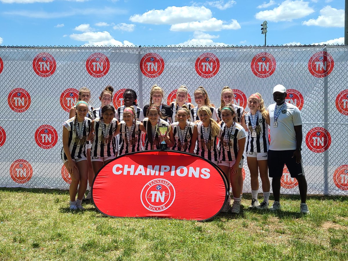 These girls are back to back D2 <a href="/TennesseeSoccer/">Tennessee State Soccer Association (TSSA)</a> state champs! So proud of this team and the way they play their game but even more importantly the amazing young ladies they are off the field!! So fun to watch⚽❤️