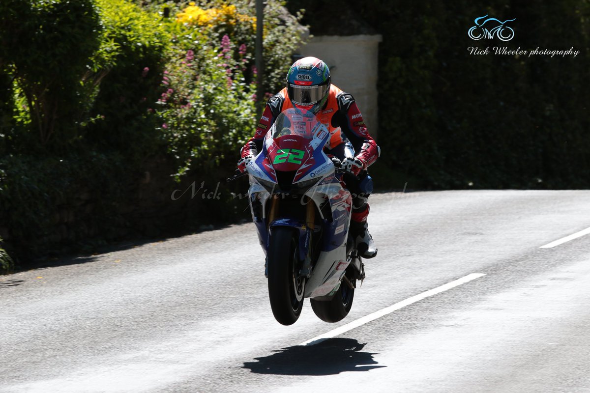 Quite the Mountain Course debut, <a href="/HondaRacingUK/">Honda Racing UK</a>'s <a href="/GIrwinRacing/">Glenn Irwin</a>, #TT, #TTRaces, #IOMTT, #TT2022, Photo by Nick Wheeler