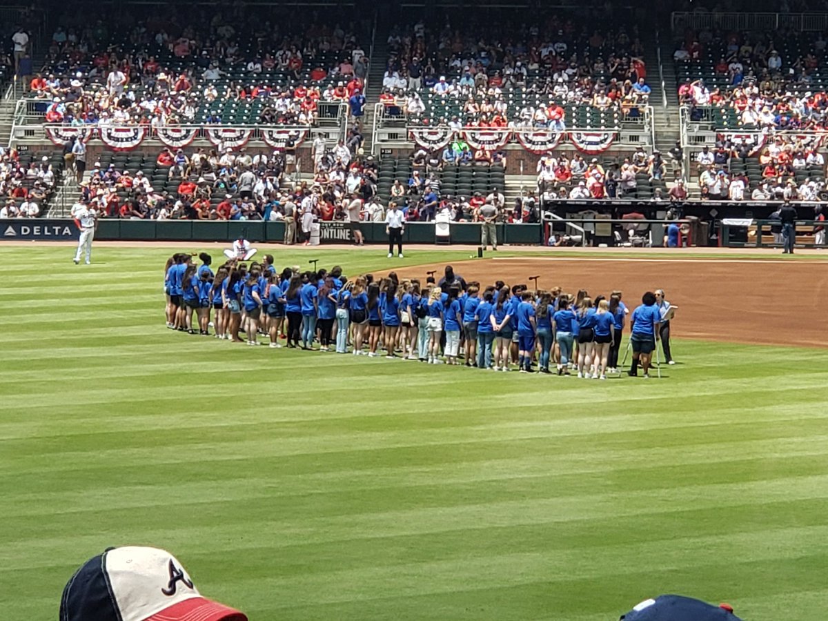 ETBoothMS (@etboothms) on Twitter photo Great way to spend Memorial Day weekend and start an Atlanta Braves game! Nice job E. T. Booth Chorus on opening the game with our National Anthem! #FalconFamily <a href="/CherokeeSchools/">Cherokee Co. Schools</a> Great way to spend Memorial Day weekend and start an Atlanta Braves game! Nice job E. T. Booth Chorus on opening the game with our National Anthem! #FalconFamily <a href="/CherokeeSchools/">Cherokee Co. Schools</a>