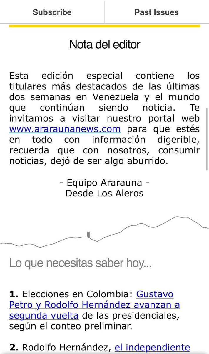 Esta edición especial de nuestro #boletín informativo incluye los titulares más destacados de las últimas dos semanas, una frase para cerrar el día y una buena #noticia 😉
👇
mailchi.mp/cf3f95fc702c/l…