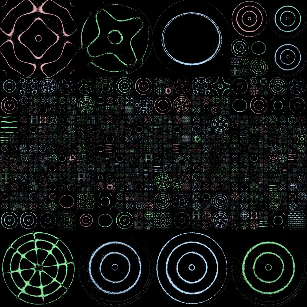 Micro and macro together. Colors remind me of pastel chalk.