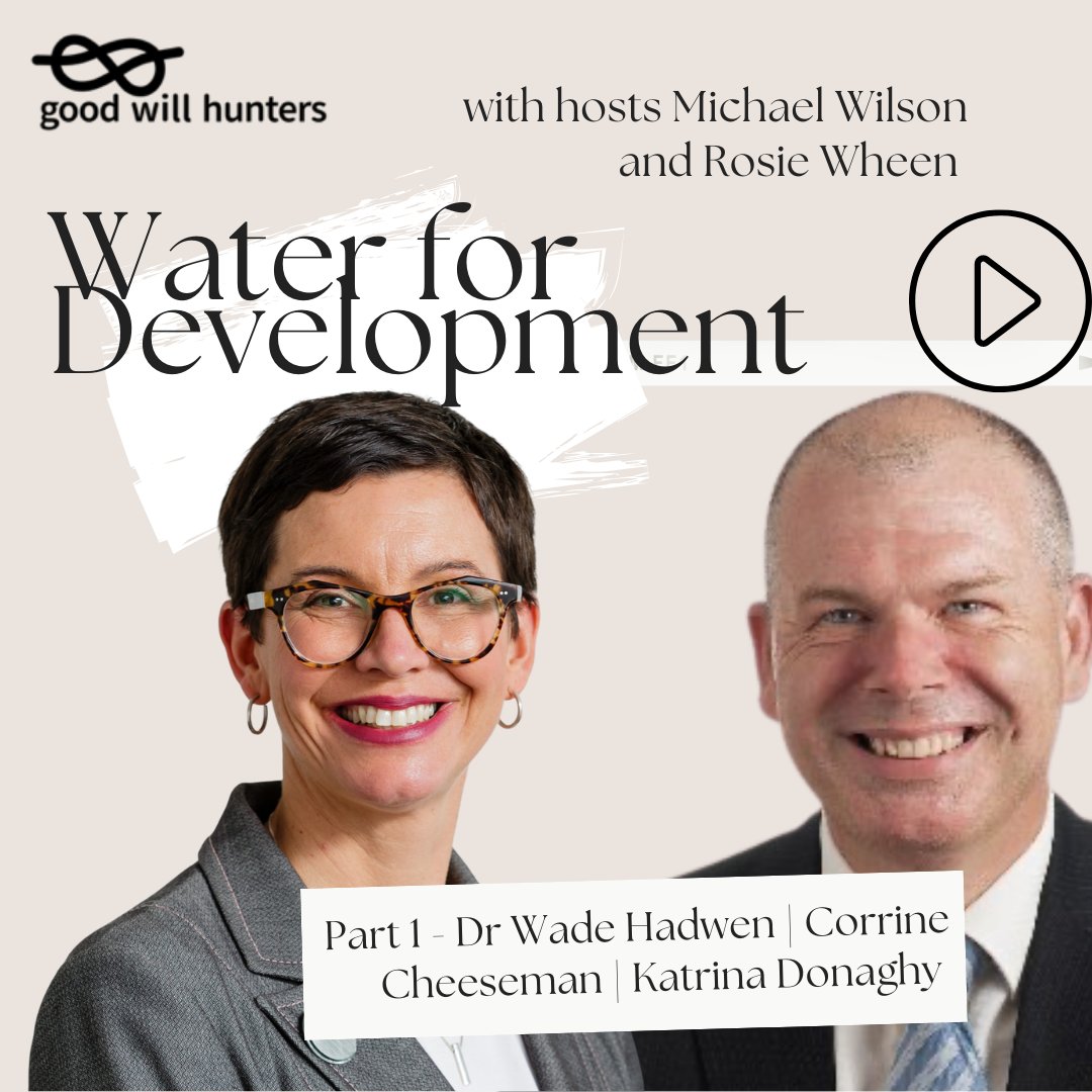 Good Will Hunters (@goodwillpod) on Twitter photo The #WaterSeries with <a href="/RosieWheen/">Rosie Wheen</a> and Michael Wilson is back! We recorded an exciting three-part series at OzWater 2022 with the support of our friends at the <a href="/WaterPartnersAU/">Australian Water Partnership</a>. The first instalment in the three-part series has just aired. Listen now! The #WaterSeries with <a href="/RosieWheen/">Rosie Wheen</a> and Michael Wilson is back! We recorded an exciting three-part series at OzWater 2022 with the support of our friends at the <a href="/WaterPartnersAU/">Australian Water Partnership</a>. The first instalment in the three-part series has just aired. Listen now!