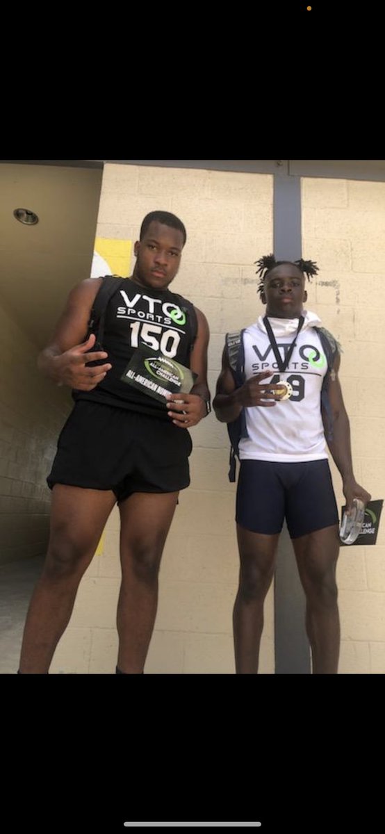 Joshua Hightower (DE) class of 23...finished in the top 5 for Defensive Linemen. 

Isaiah Dawson (WR/DB) class of 24. Won the fastest man award  (4.4). Also won the award for best WR.  

Both of these Spartans have been  invited to the VTO All American Challenge !