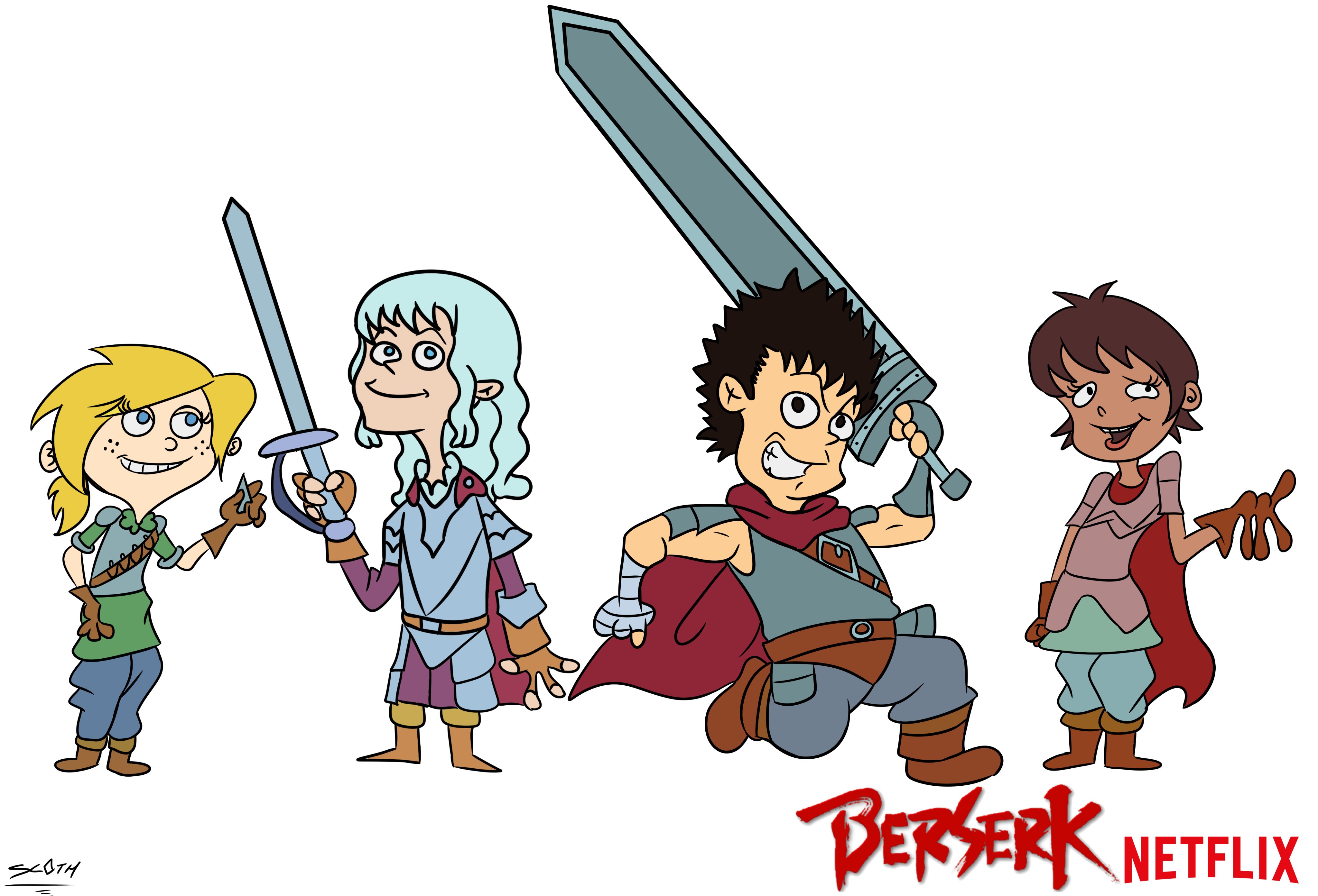  Berserk estreia na Netflix