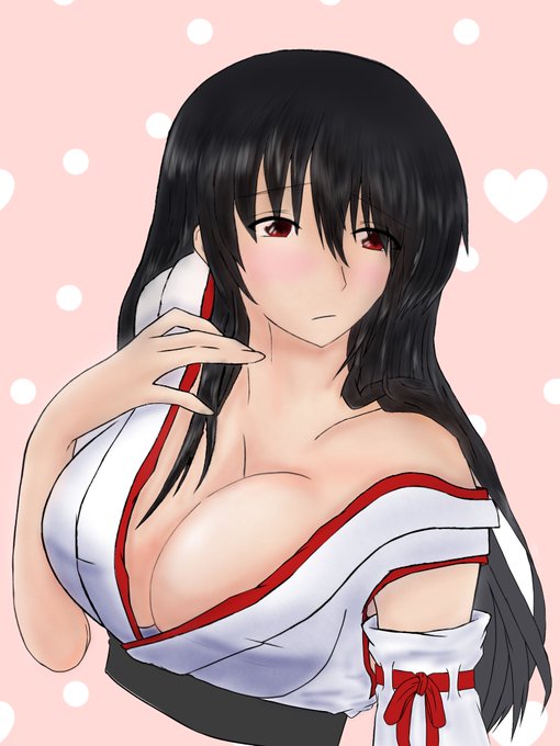 過去絵をいじってから塗ってみました 