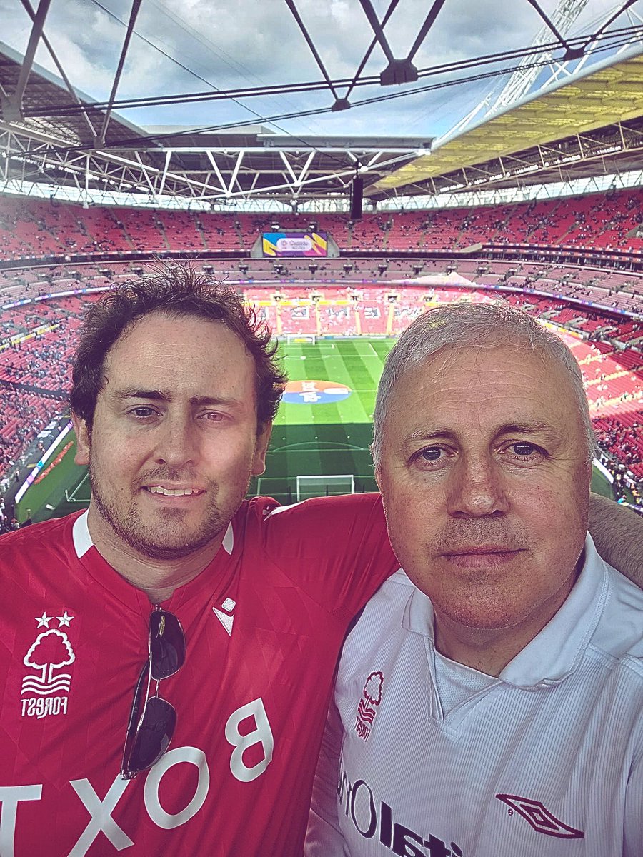 colombo1865's tweet photo. 23 years of pain washed away in 96 minutes. We are Premier League again. #nffc #FORHUD #HUDNOT #playofffinal #SkyBetChampionship https://t.co/IO1zszLIph