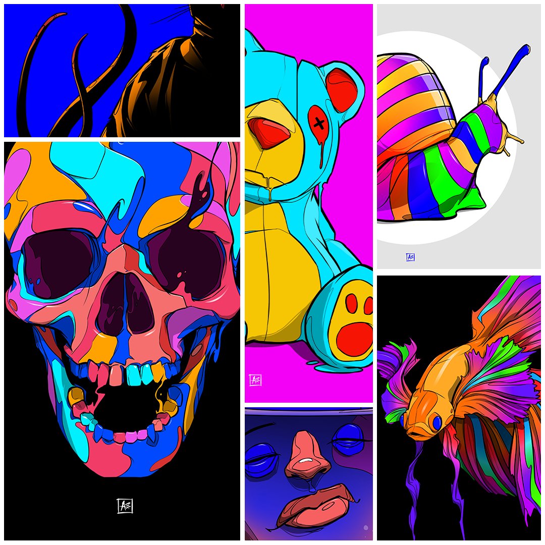 AlphaAcademyInc's tweet image. Psychedelic Show and Tell airdrops for our AE fam 🍄#AlphaElementary