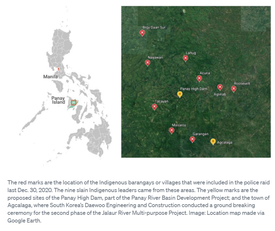 MangingisdaSays's tweet photo. And did you know that 9 Tumandok leaders were killed in Iloilo and Capiz on December 2020 to defend their ancestral lands against the Jalaur Dam and Panay High Dam? 

Read more about the Tumandok Massacre here: https://t.co/SNLQBAtSLB

#DefendAncestralLands #LetOurRiversFlow https://t.co/mO50Btc3WV
